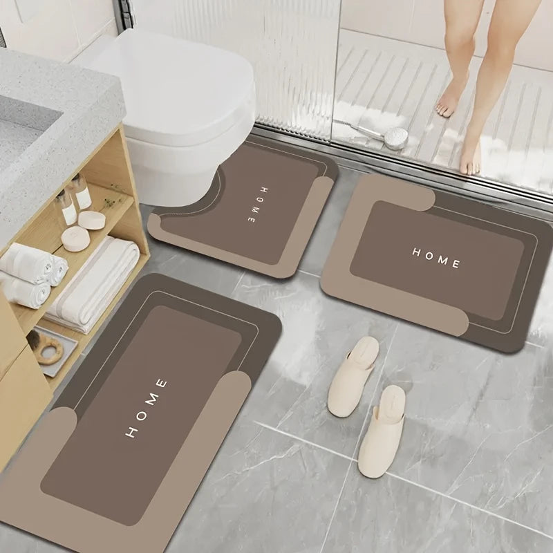 Bathroom Carpet 3-Set