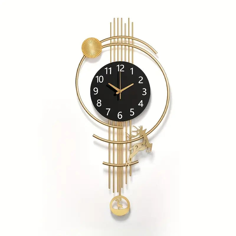 Large Silent Nautical Wall Clock