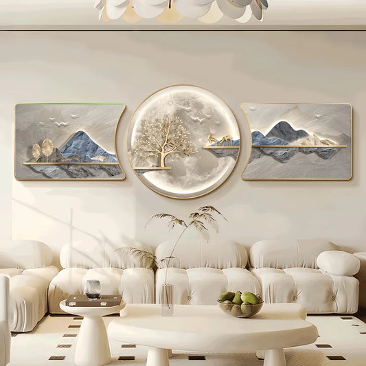 HD Abstract Landscape Wall Art