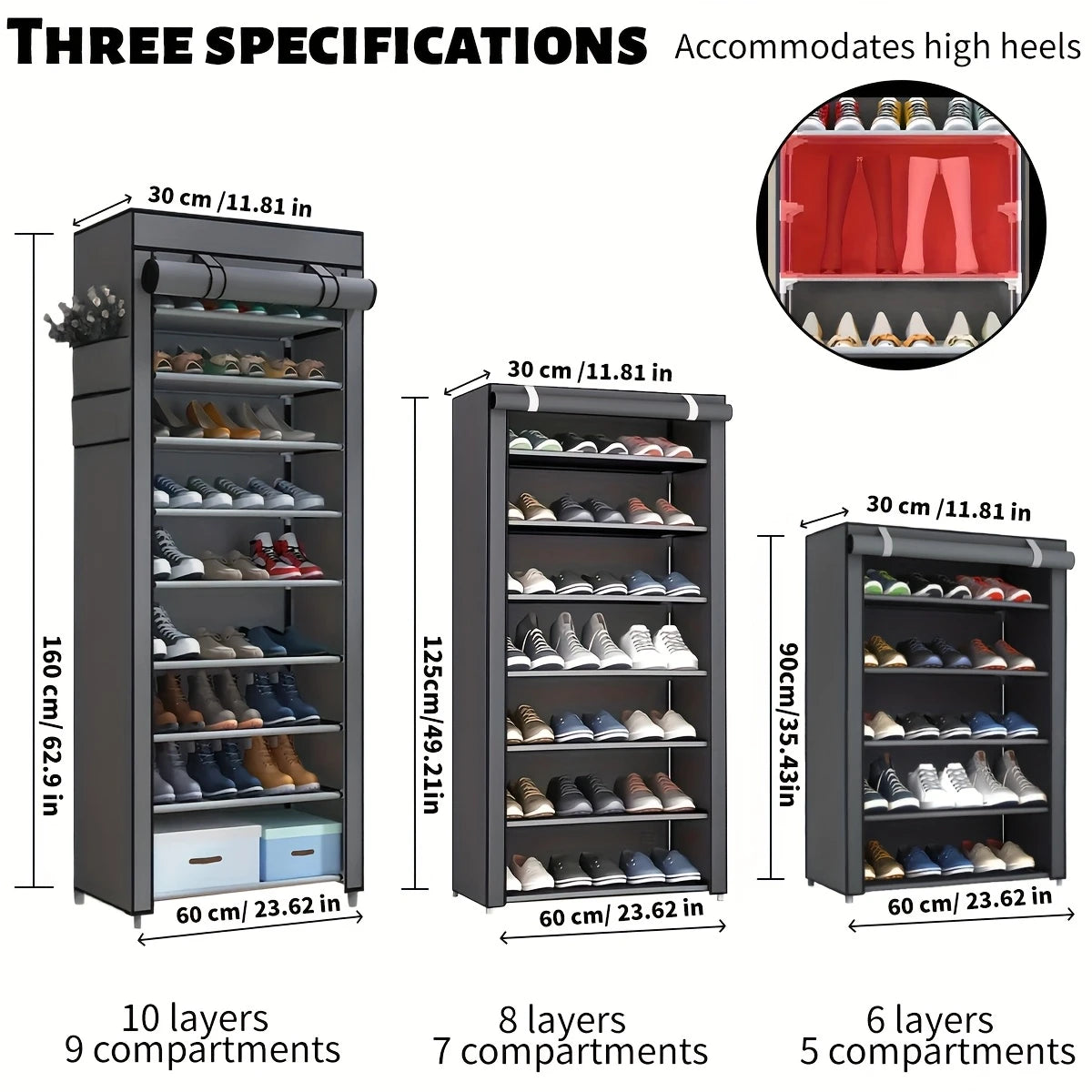 Shoe Organizer 6/8/10