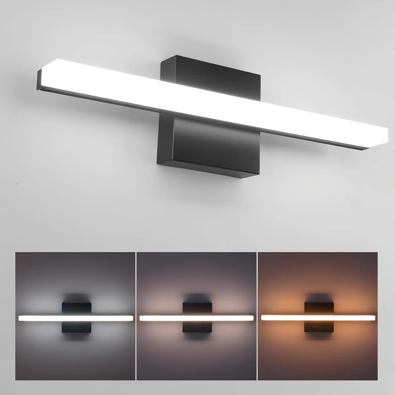 LED Vanity Light Black