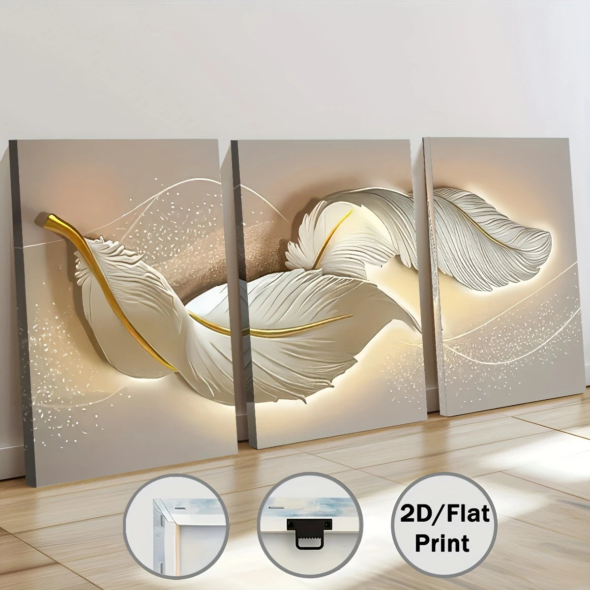Modern Feather Art Prints