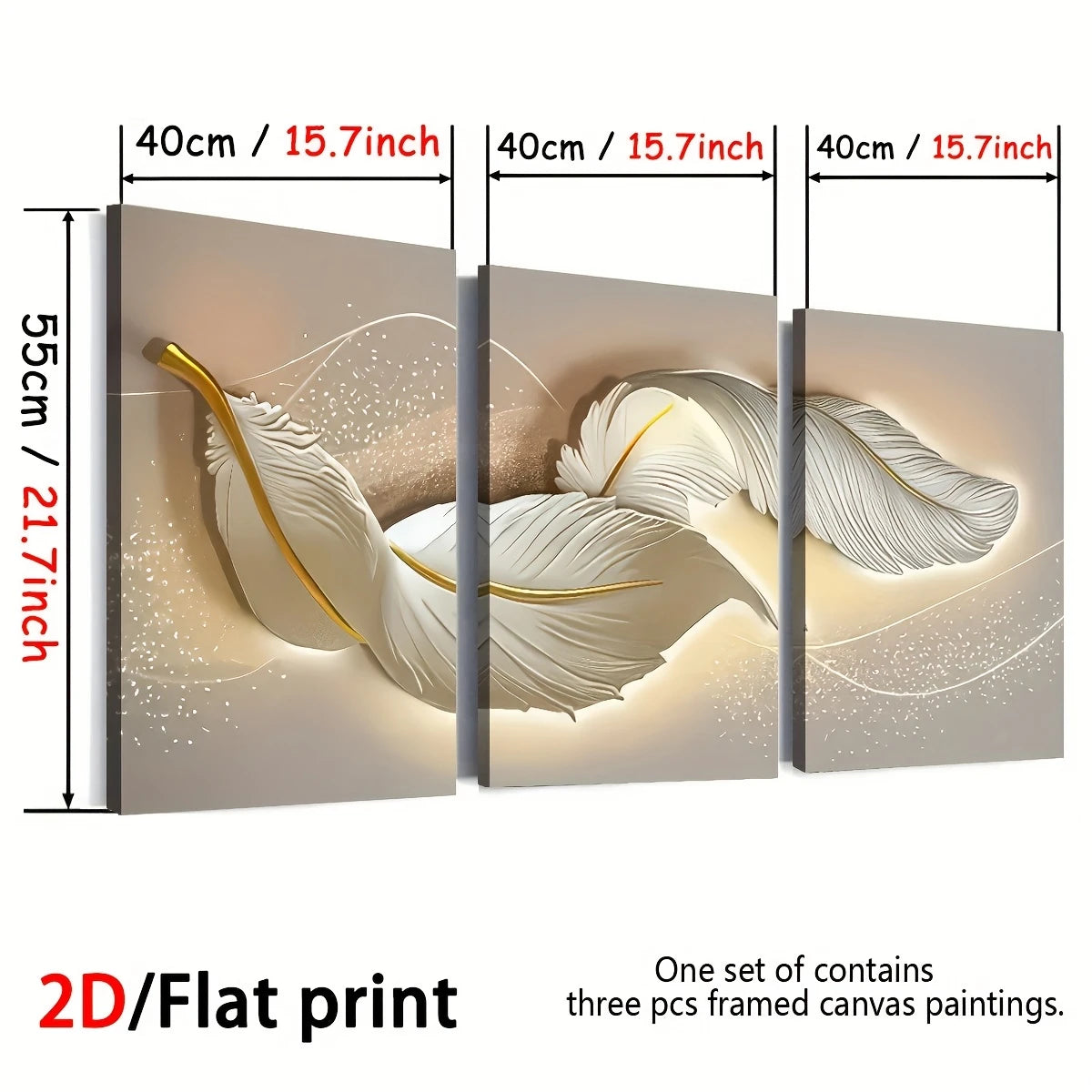 Modern Feather Art Prints