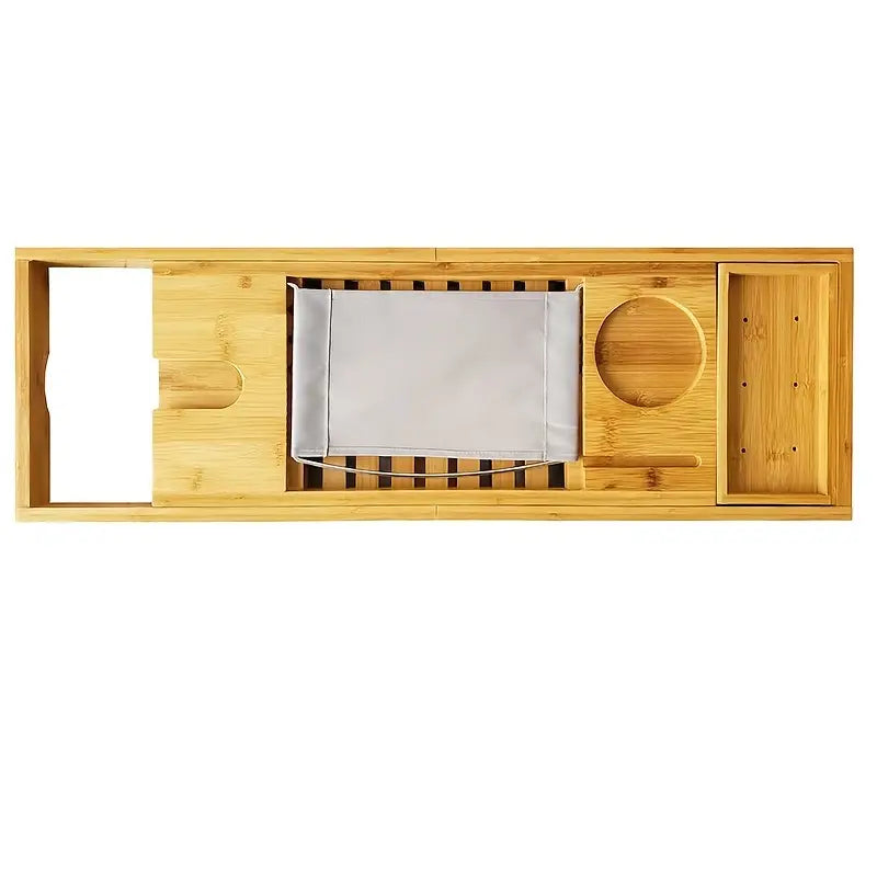 Bamboo Bath Tray Adjustable
