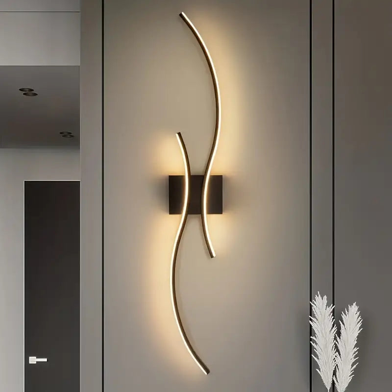 Modern LED Wall Sconce with Dimmable Light Feature