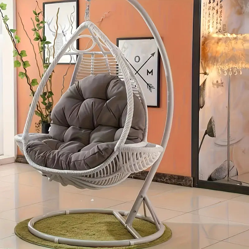 Egg-Shaped Hanging Chair Cushion