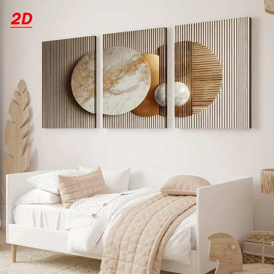 Flat Abstract Prints for Home & Office Décor 2D