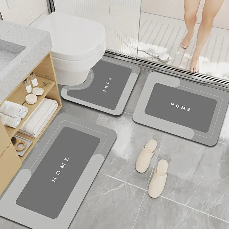 Bathroom Carpet 3-Set