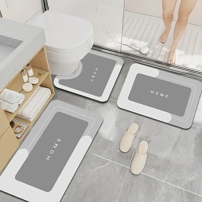 Bathroom Carpet 3-Set