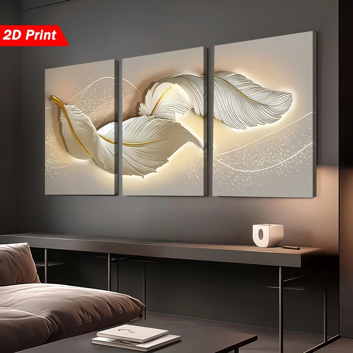 Modern Feather Art Prints